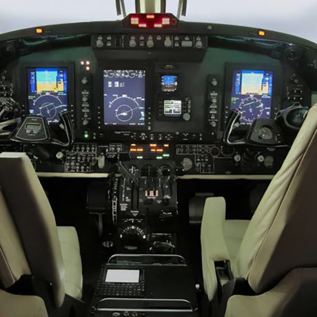 cabin view of The King Air B200