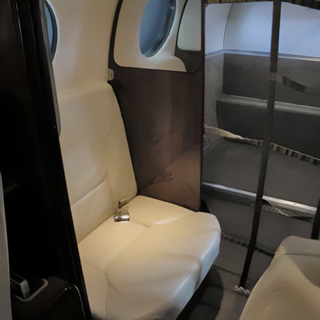Interior view of The King Air B200